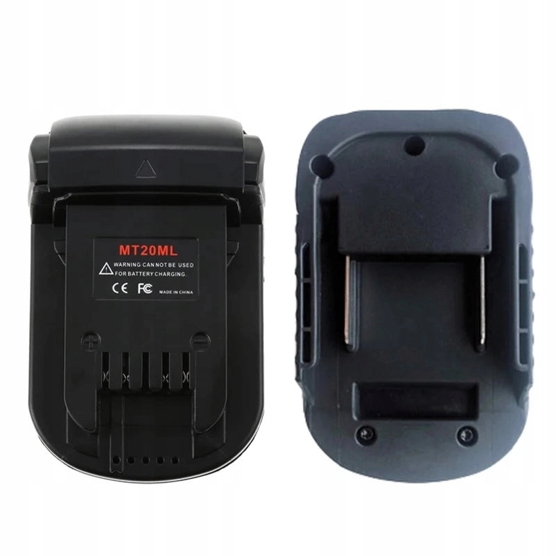 Adattatore Batteria Makita 18V a Milwaukee 18V MT20ML – Compatibile con Utensili Milwaukee 18V | Alta Qualità e Durata