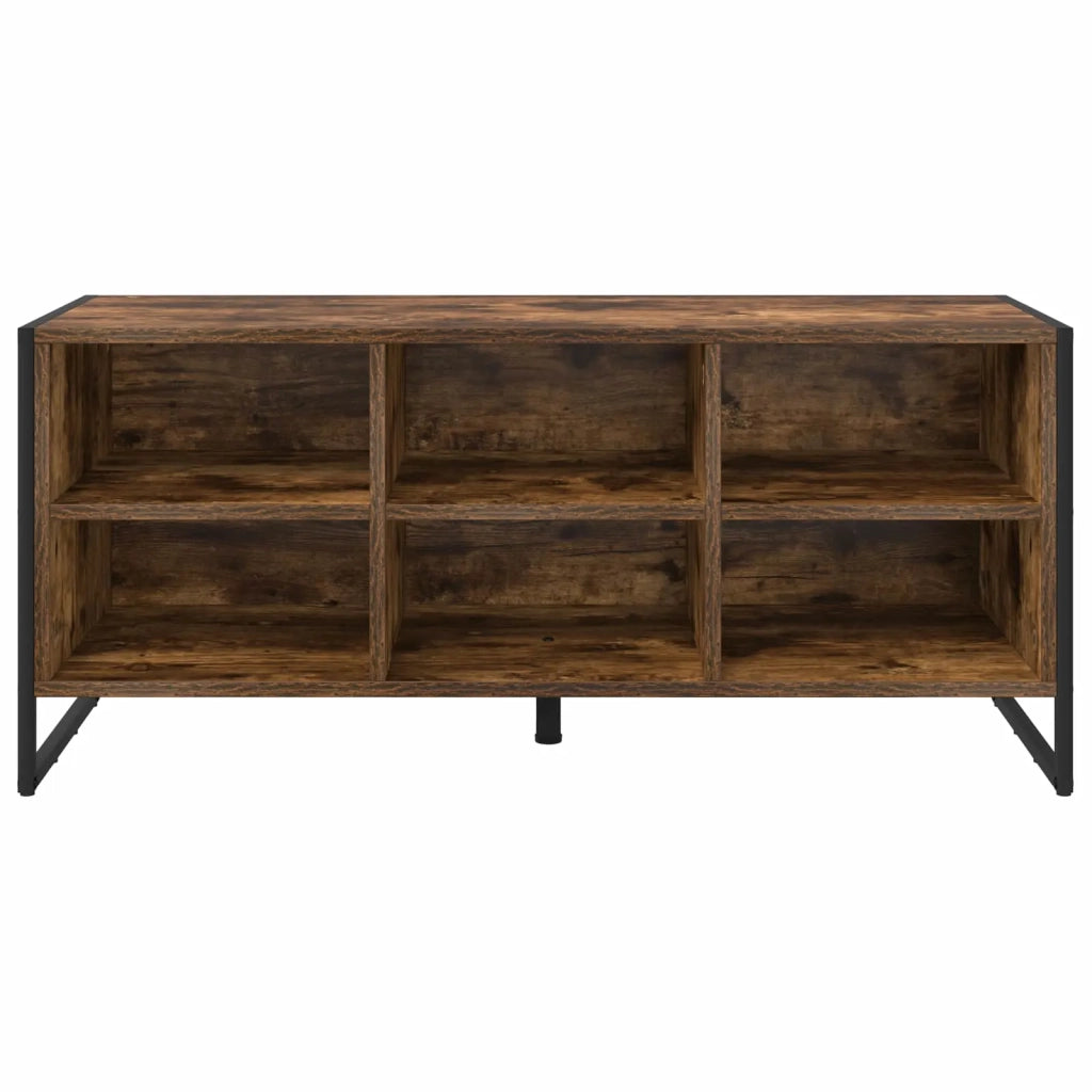 Mobile per scarpe Quercia Fumosa 100 x 35 x 44 cm 886452
