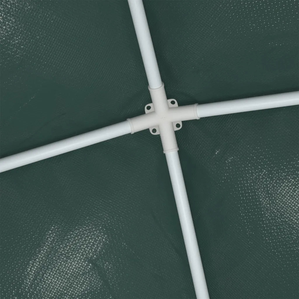 Gazebo Professionale 4x4 m Verde 90 g/mÂ²