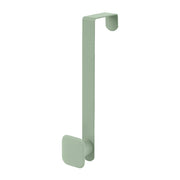 Gancio bagno singolo in acciaio e plastica verde quadrato Fiore