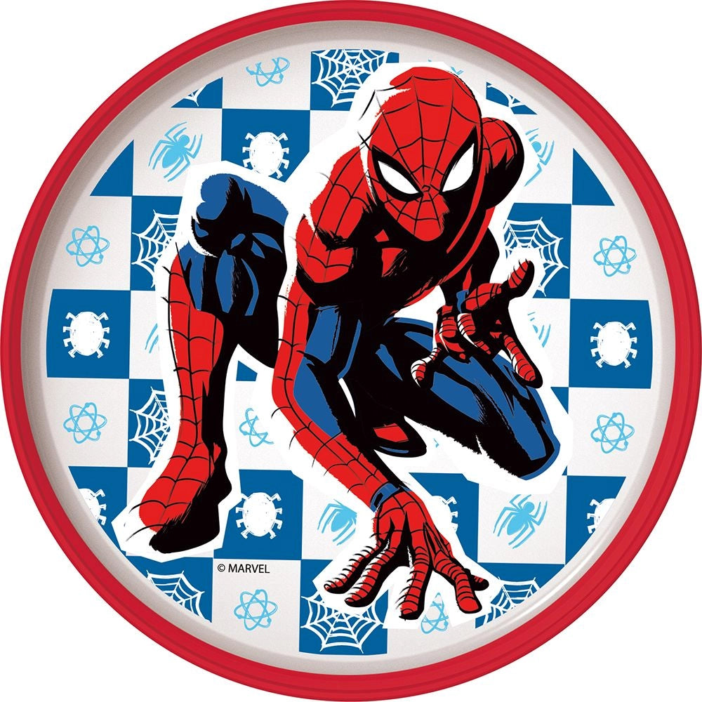 Piatto piano per bambini in plastica Spiderman