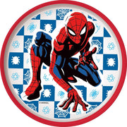 Piatto piano per bambini in plastica Spiderman