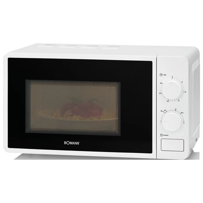 Bomann MW 6014 CB Superficie piana Solo microonde 20 L 700 W Bianco