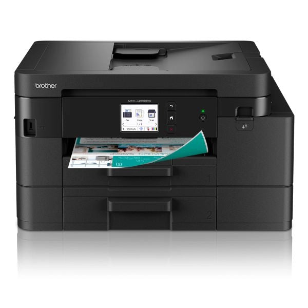 Stampante brother nfc ink mfc-j4550dw 4-in-1 20ppm 400fg adf20fg wifi 5ghz  usb. fino:30/09 - MFCJ4550DWRE1