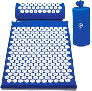 Mat matressa di massaggio per spalle con punti di pressione e cuscino di acupressione per migliorare la circolazione sanguigna e ridurre la tensione muscolare.
