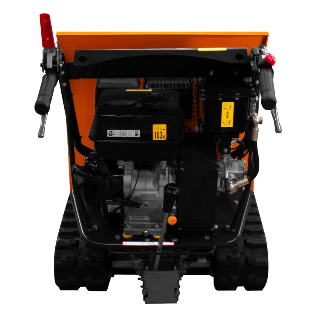 Dumper Cingolato con cassone ribaltabile idraulico 500 kg di carico utile 270cc 9CV