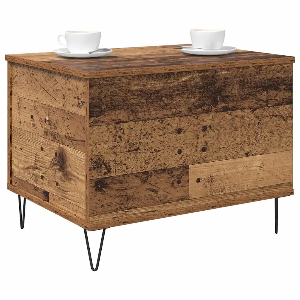 Tavolino da salotto | Tavolino da caff¨¨ | Tavolino da Soggiorno Legno vecchio 60 x 44,5 x 45 cm
