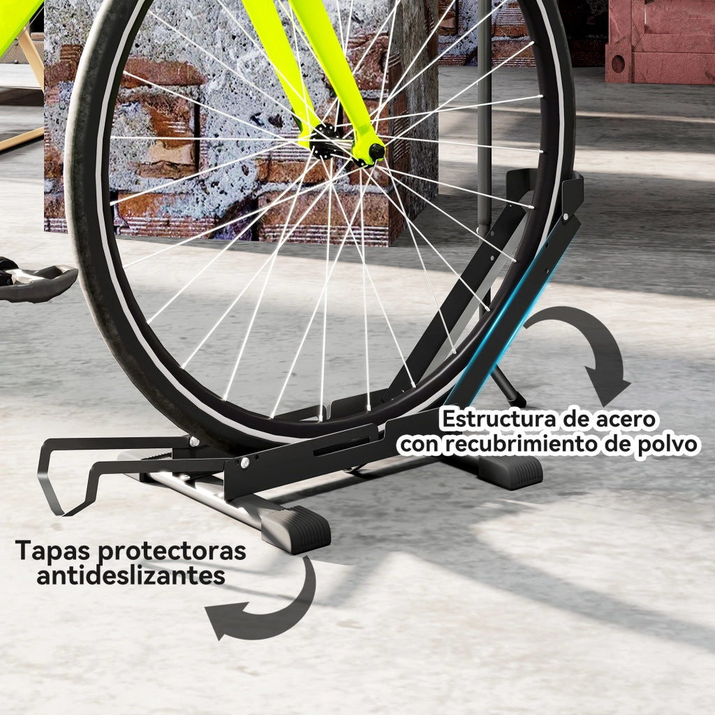 Supporto Biciclette Pieghevole ¨C Zephmum ¨C 75x41x71-81 cm Nero