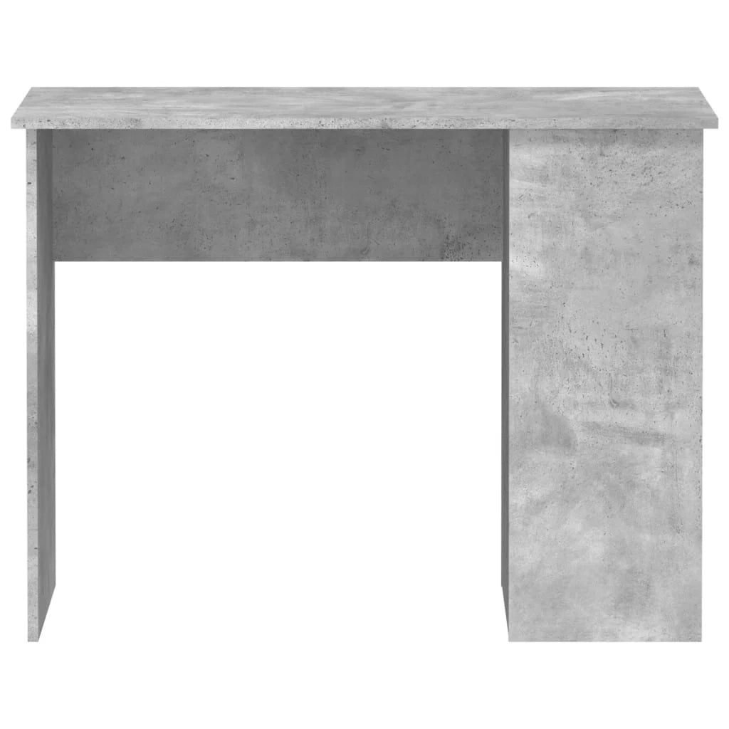 Scrivania tavolo postazione di lavoro mobile per computer studio 100 x 55 x 75 cm legno ingegnerizzato grigio 02_0023829