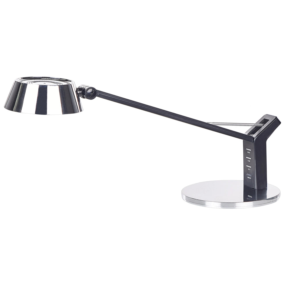 Lampada a LED argento con piastra metallica con supporto usb 40 cm ingresso soggiorno cameretta