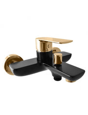 Miscelatore vasca VLTAVA in ottone oro nero opaco