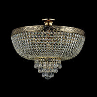 Lampadario Royal Classic in Metallo Palace Oro Antique
