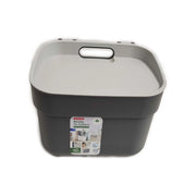 PATTUMIERA CURVER READY GRIGIO / ANTRACITE LT. 5 CON FERMA BUSTA