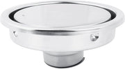Ventilatore per soffitto - In acciaio inossidabile - Duraturo e resistente agli urti - Argento - Installazione facile - Adatto per cucina e bagno