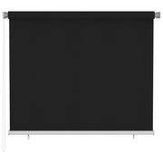 Tenda a Rullo per Esterni-Tenda da sole avvolgibile 180x140 cm Nera