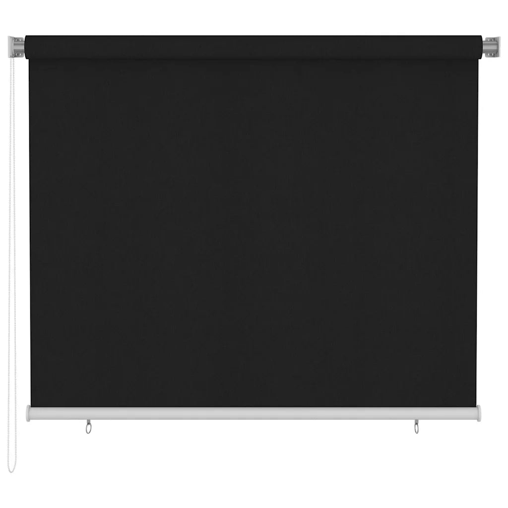 Tenda a Rullo per Esterni-Tenda da sole avvolgibile 180x140 cm Nera