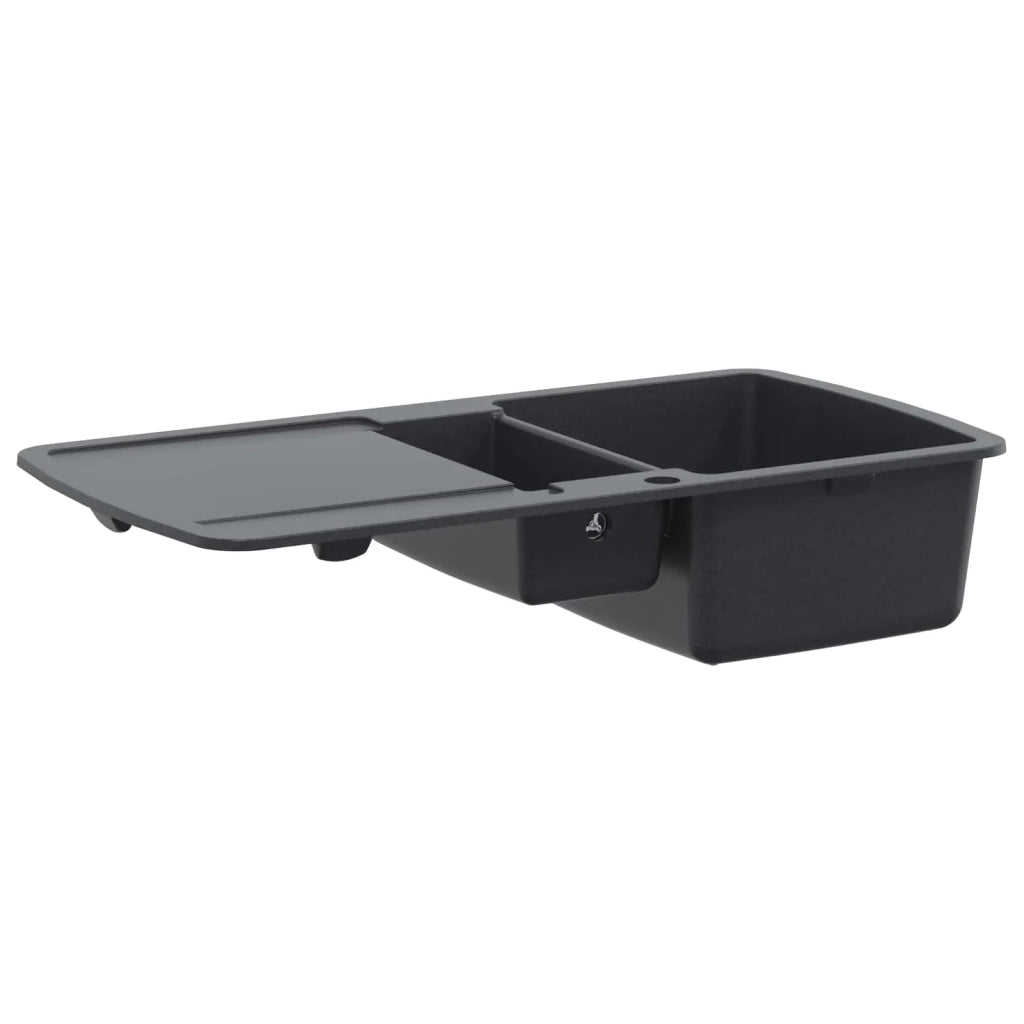 Lavello da cucina a doppia vasca Granito 96 x 50 x 31 cm 42053753