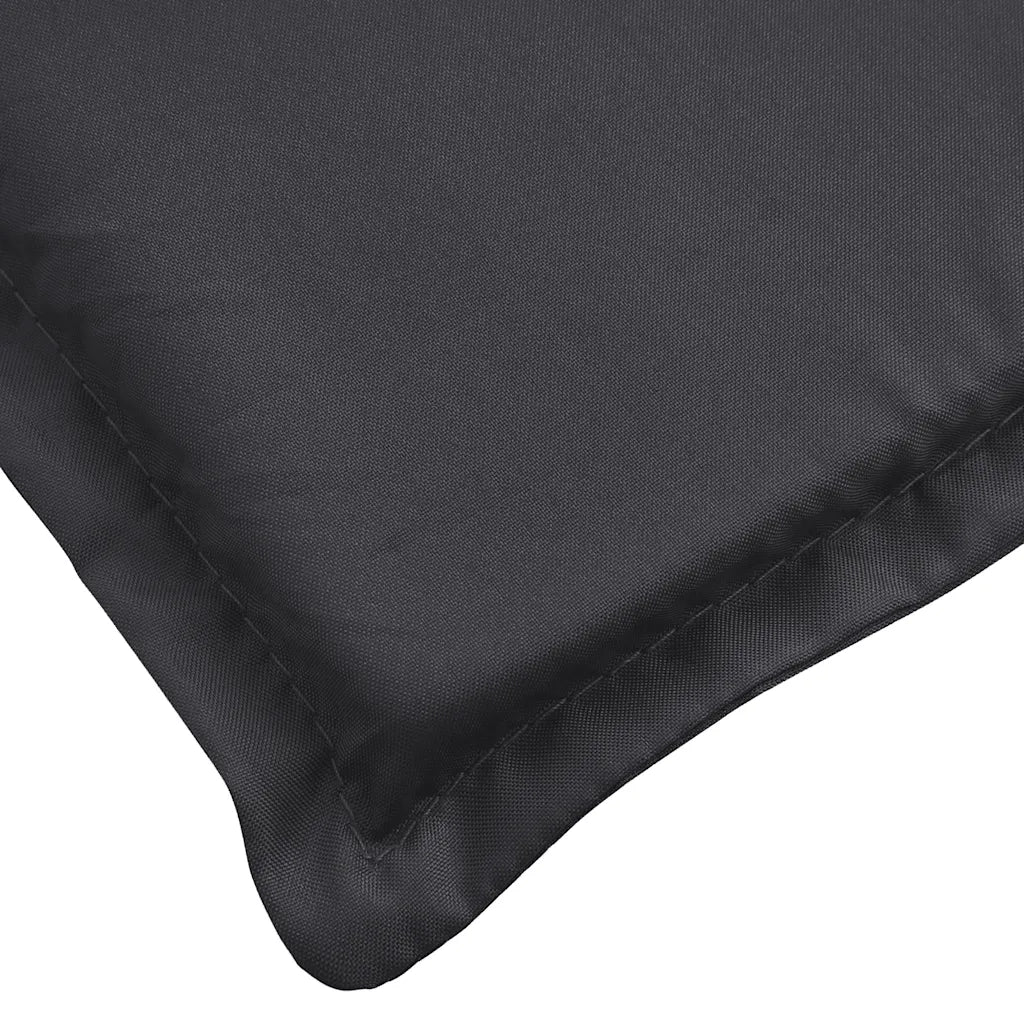 Cuscino per Sdraio Nero (75+105)x50x4 cm 314180