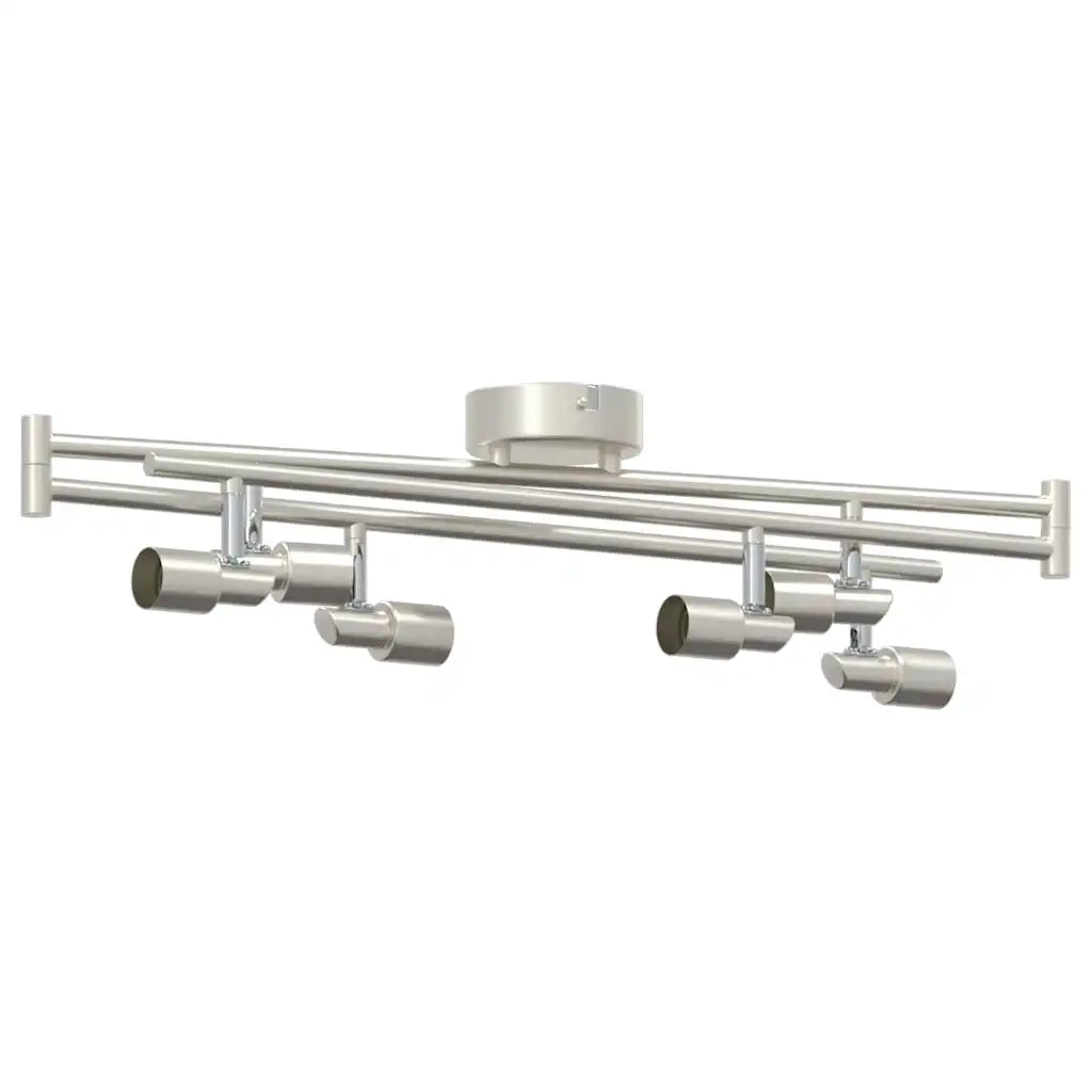 Faretto da soffitto Nichel 176,5 x 9,5 x 14 cm Acciaio 4108211