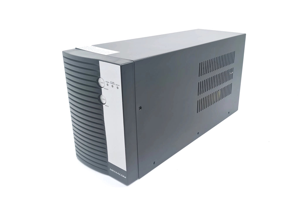 Gruppo di Continuità Mediacom ME-UPS1500 Stabilizzatore PC Schermo NAS Server - Usato privo di BATTERIE e SUPPORTI Interni