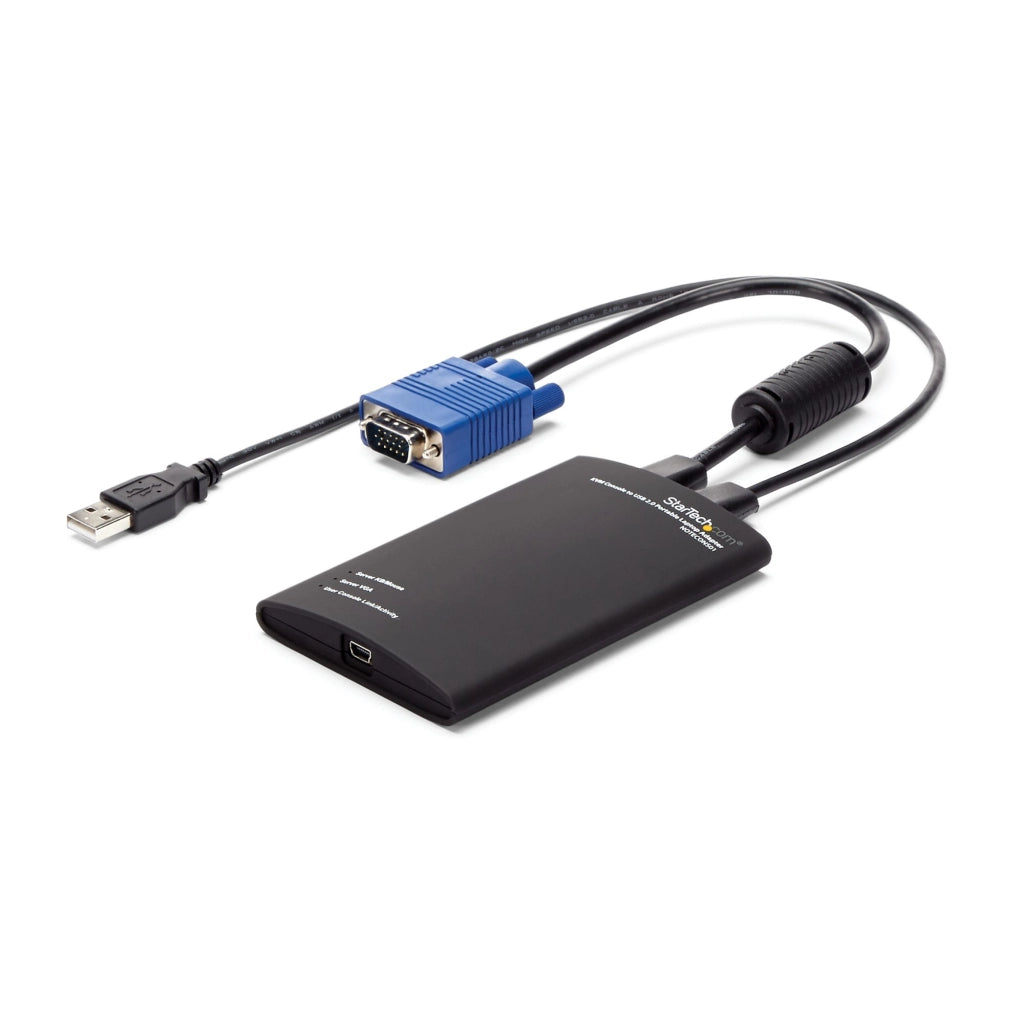 Startech.com laptop crash cart adapter portatile console kvm a usb 2.0 - NOTECONS01