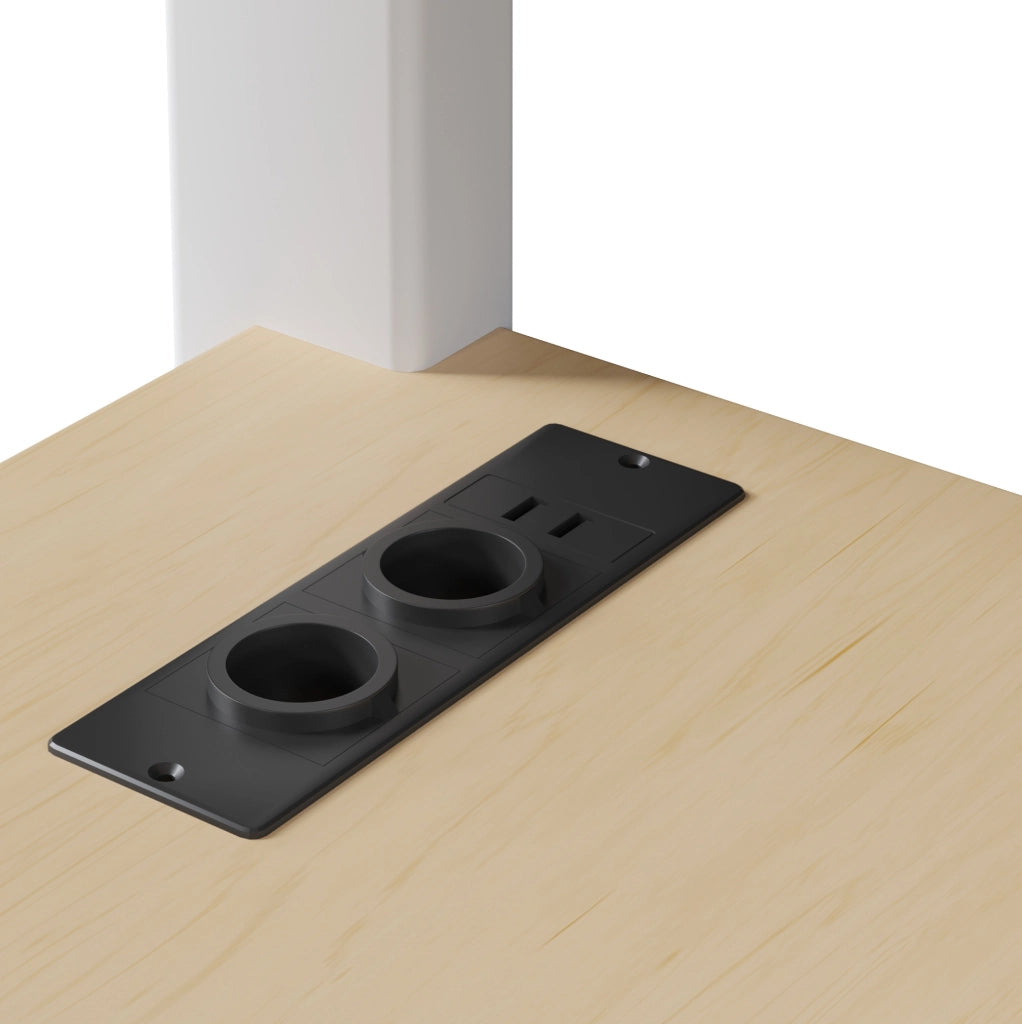 Letto a soppalco 140x200 cm in MDF e metallo bianco con scrivania; libreria; LED e vani contenitore