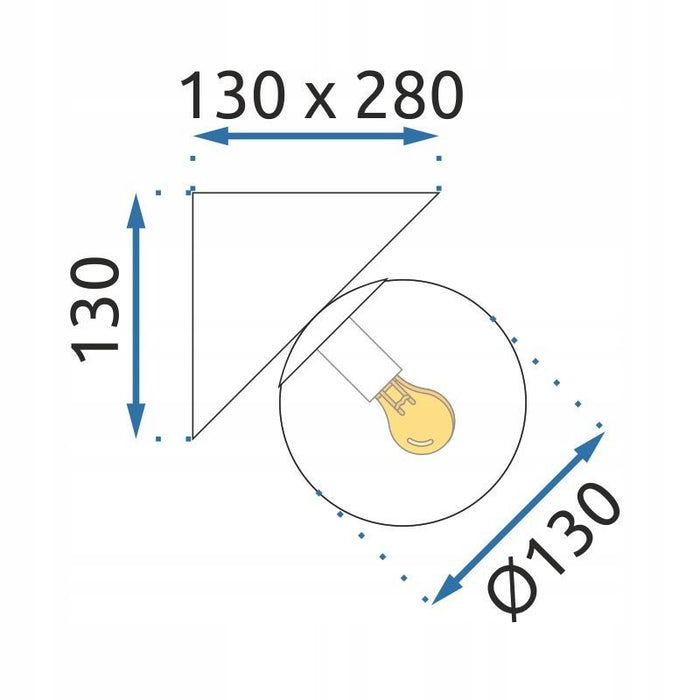 Lampada Da Parete APP1228-2W Chrom