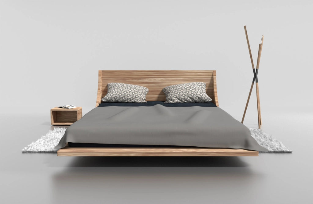 LETTO RUSS 160x200 ROVERE MASSELLO NATURALE