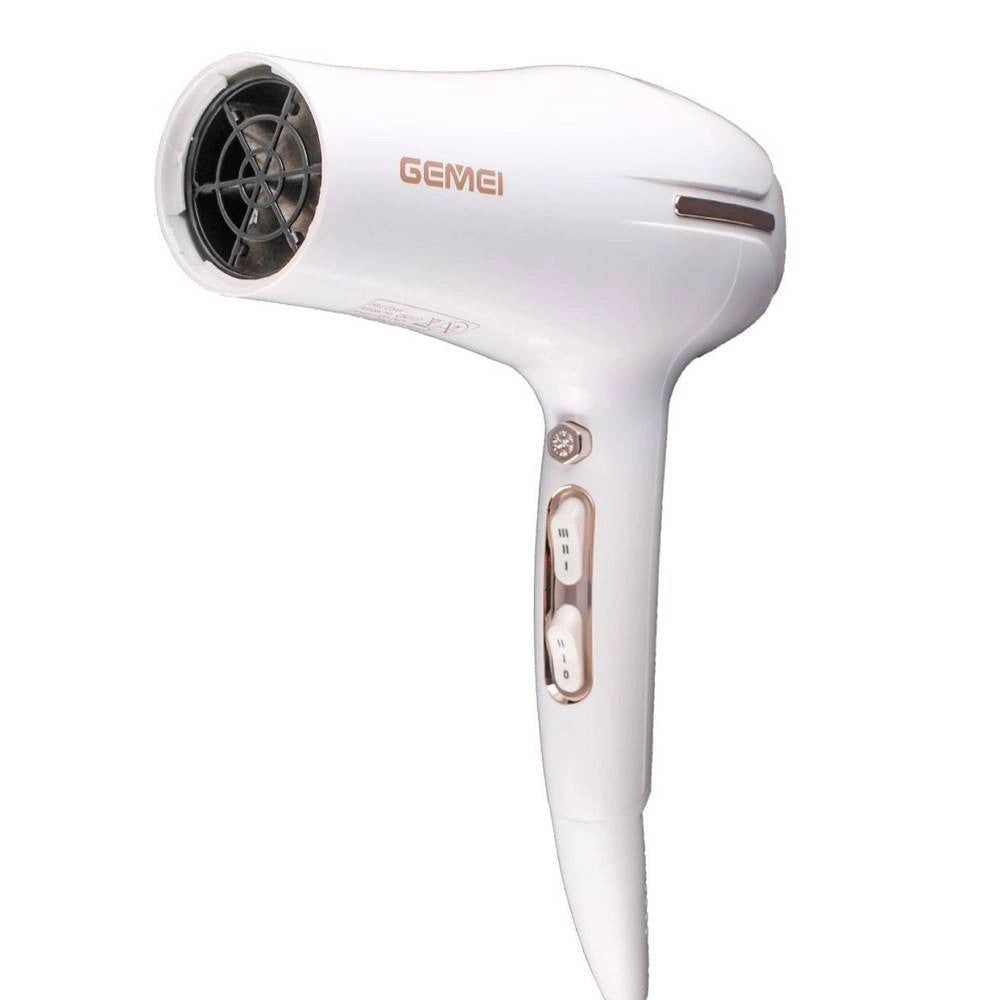 Trade Shop - Asciugacapelli Professionale Con Motore Dc 3 Velocita' Parrucchiere 2300w Gm-107 -