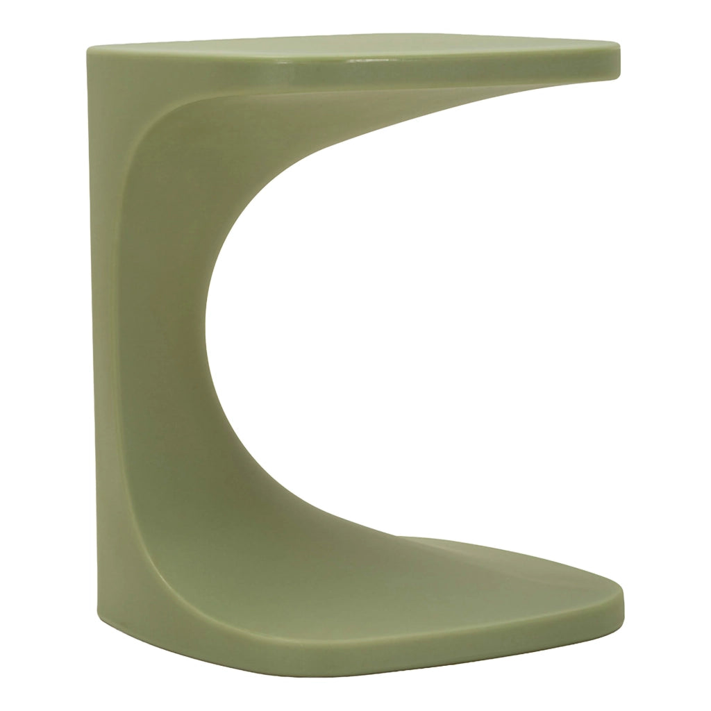Bagan, Tavolino da Salotto Adatto per Indoor/outdoor, 44x54x44h cm Verde