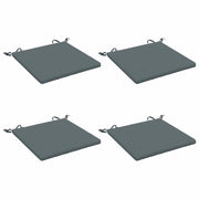 Cuscini per Sedia in 4 Pezzi SOEST 4 pz 100% Poliestere Blu 944416