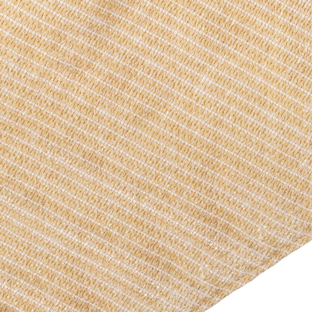 IDMarket - Tenda a vela parasole rettangolare 4x6 M beige sabbia