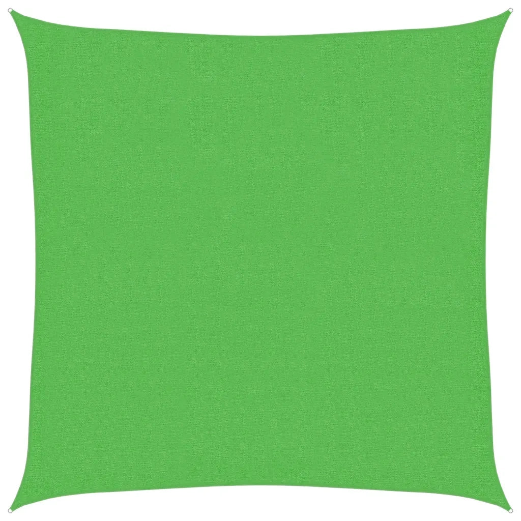 311272 Sunshade Sail 160 g/mÂ² Light Green 2x2 m HDPE cod mxl 21899