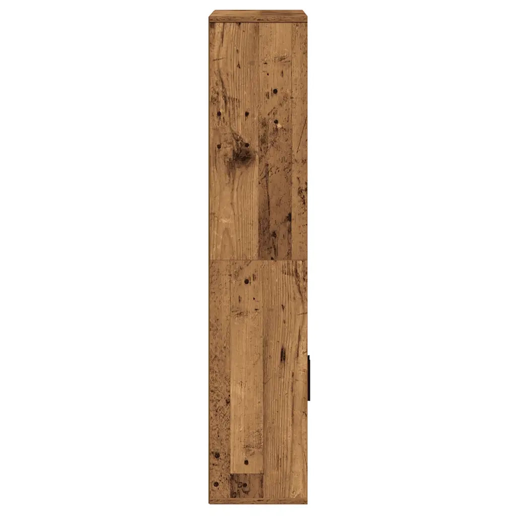 Libreria Legno Vecchio 60x24x120 cm in Legno Multistrato