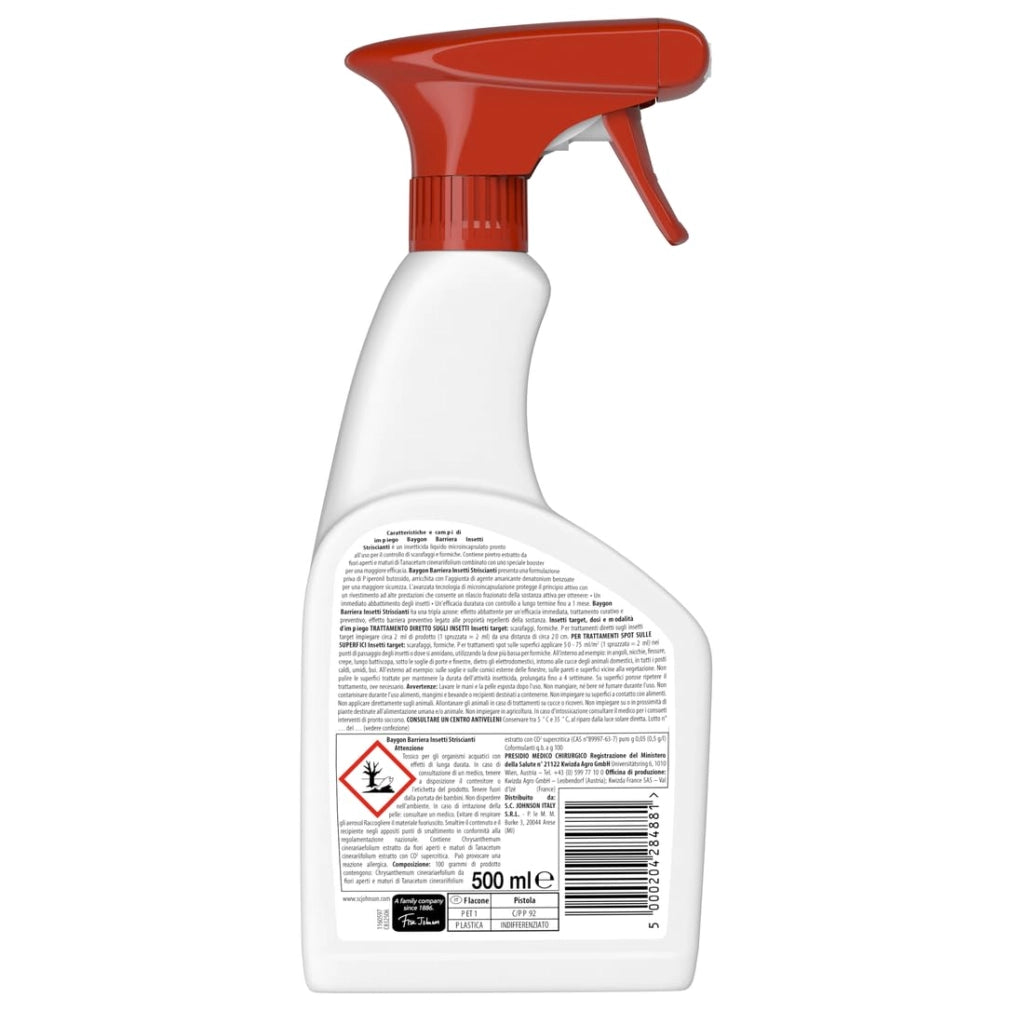 Insetticida Scarafaggi e Formiche ML.500 12 Pezzi Baygon