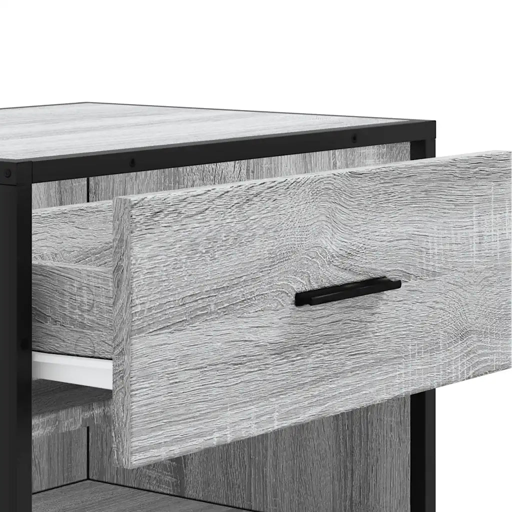 Scarpiera-Scaffale per scarpe Grigio Sonoma 48x38x97,5 cm in Legno Multistrato 723562