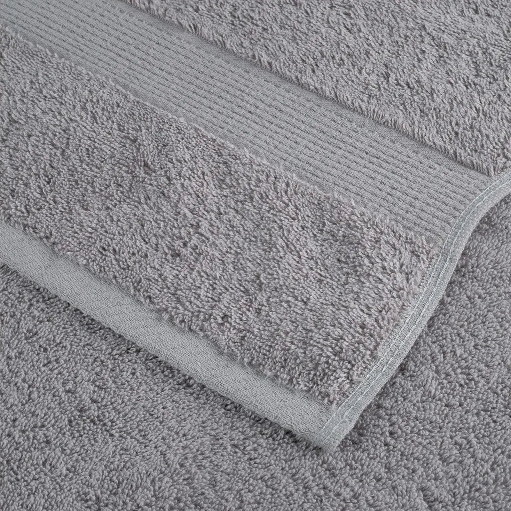 Asciugamani per Sauna SOLUND 10 pz Grigi 80x200cm 600gsm 137316