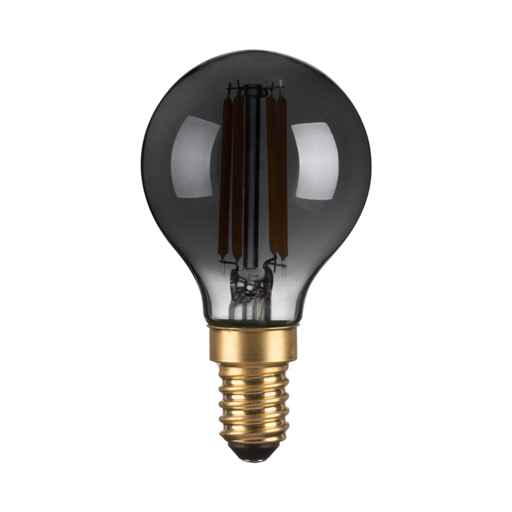 Lampadina retro dimmerabile fumé E14 4W LED Italux
