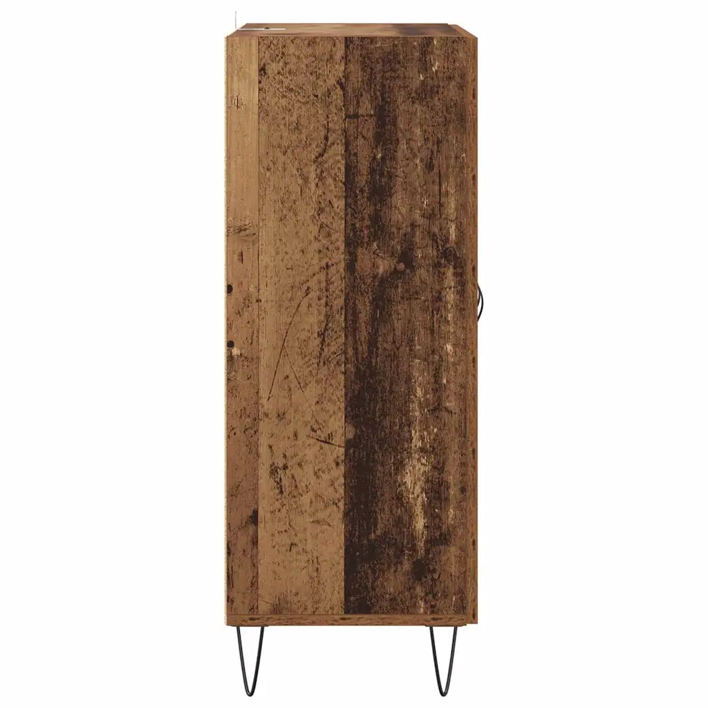Credenza | Madia | Buffet da pranzo | Armadio da pranzo Legno vecchio 69,5 x 34 x 90 cm Legno multistrato