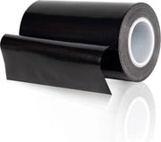 Nastro PTFE con fibra di vetro -196℃ Nastro sigillante di fibra di vetro (100mm x 12yards x 0,18mm Nero)