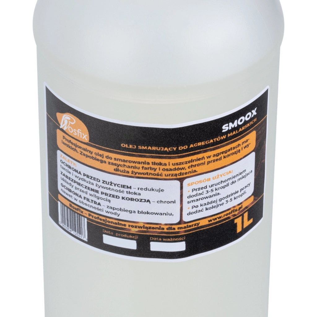 Olio Lubrificante per Spruzzatori Airless di Verniciatura – Protezione Professionale del Pistone | Capacità 1L
