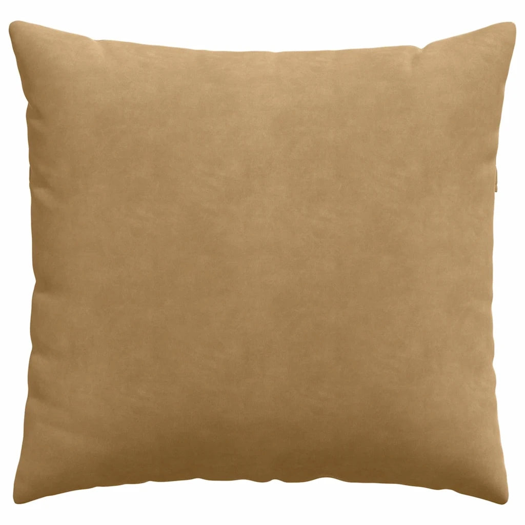 Cuscini da Divano 2 pcs Marrone 45 x 45 cm Tessuto in Cords