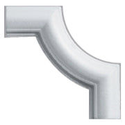 ANGOLI DECORATIVI PER SOFFITTI E PARETI mod. IA745LP - mm 15 x  15 - BOVELACCI
