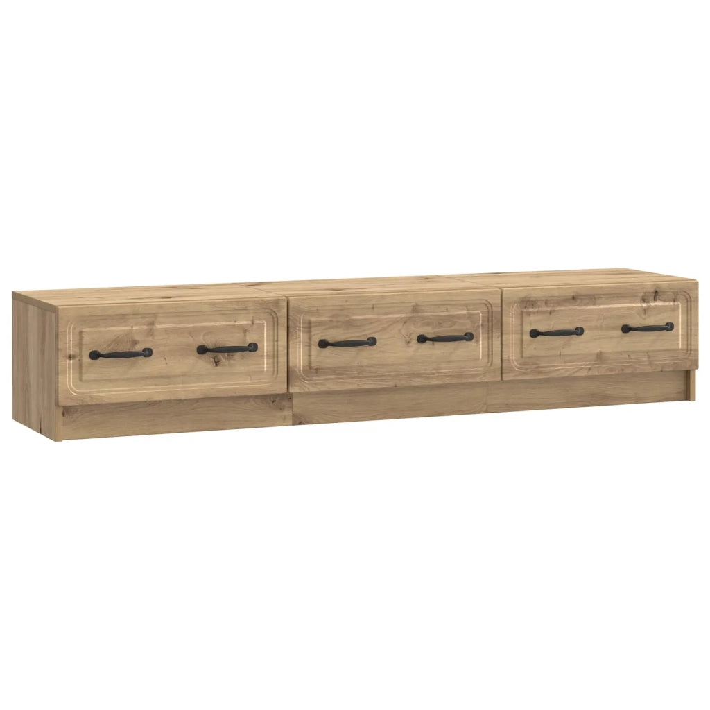 Mobile TV con cassetto Rovere Artigianale 147 x 34,5 x 27 cm 895864