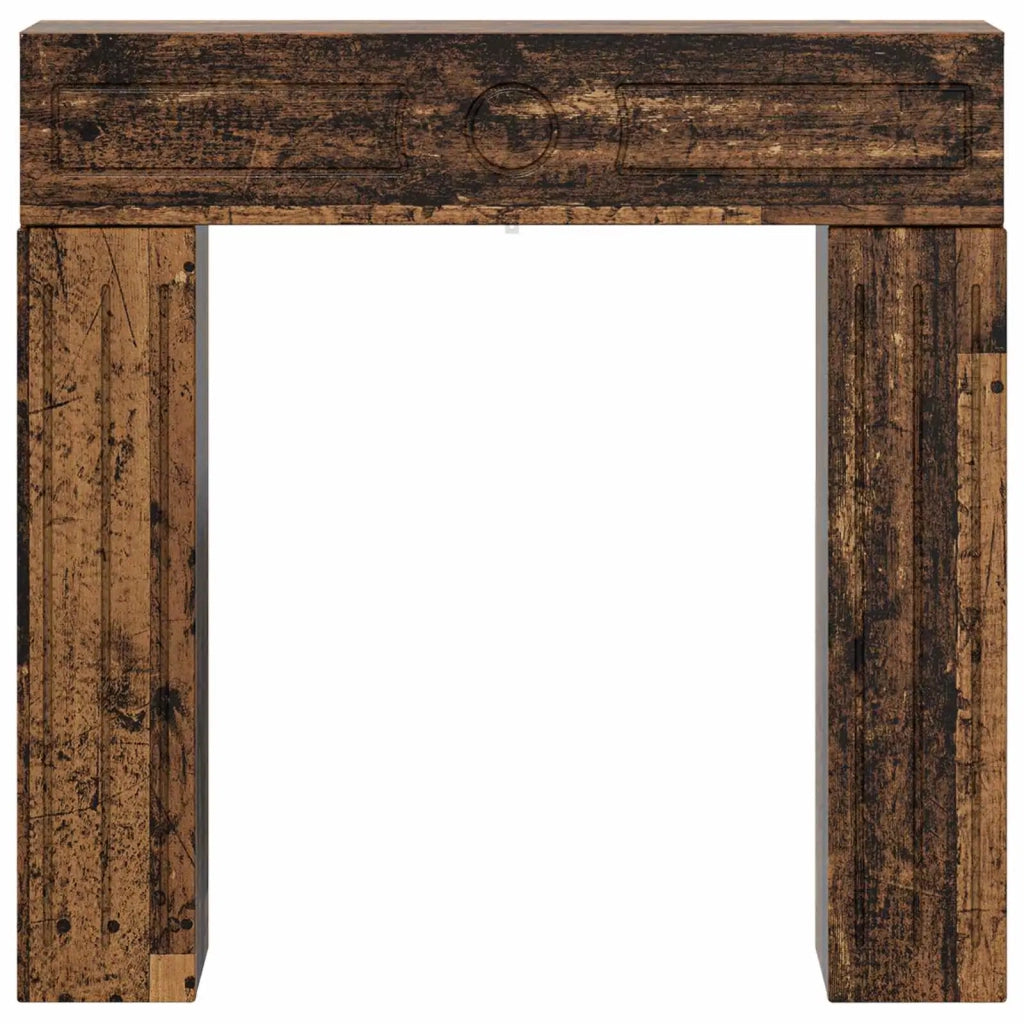 Cornice per camino Legno antico 102 x 18 x 100,5 cm 8006613