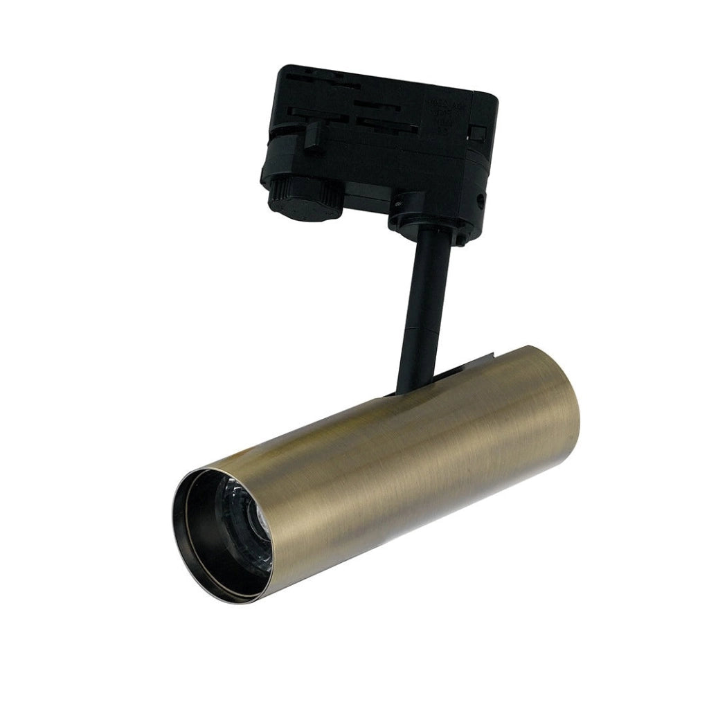 FARO BINARIO LED ROCKET CROMO IN ALLUMINIO 7W 500LM 3000K 16,5X16,5X5 CM.