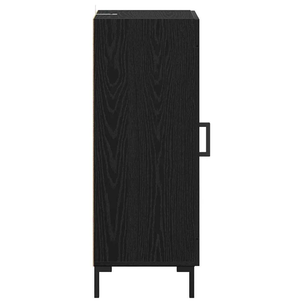 Credenza | Madia | Buffet da pranzo | Armadio da pranzo Olden Rovere Nero 34,5 x 34 x 90 cm