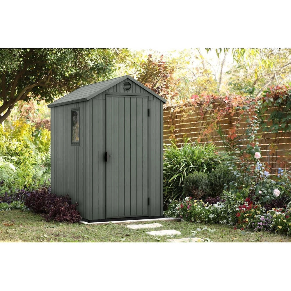 Casetta da Giardino in Resina Keter Darwin 4x6 Colore: Verde