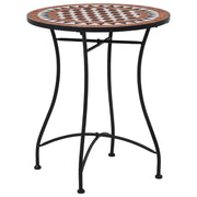 Set Bistr¨° 3 pz | Set Salotto da Giardino con Mosaico in Ceramica Terracotta
