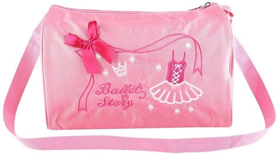 ONF3 - Ballette per bambine - Grande capacità - Rosa - Adatto per balletto e danza - Ideale per ragazze